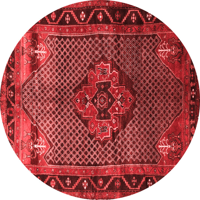 Machine Washable Persian Red Traditional Rug, wshtr1348red