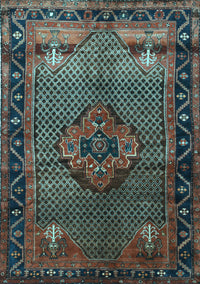 Persian Light Blue Traditional Rug, tr1348lblu