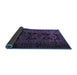 Sideview of Persian Blue Traditional Rug, tr1349blu