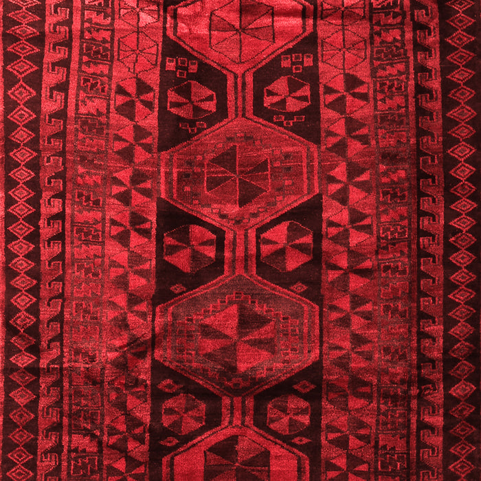 Machine Washable Persian Red Traditional Rug, wshtr1349red