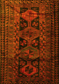 Persian Yellow Traditional Rug, tr1349yw