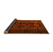 Sideview of Persian Yellow Traditional Rug, tr1349yw