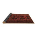 Sideview of Persian Brown Traditional Rug, tr1349brn