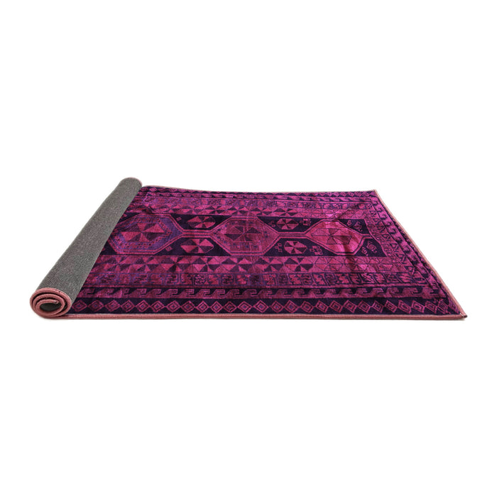 Sideview of Persian Purple Traditional Rug, tr1349pur