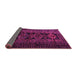 Sideview of Persian Purple Traditional Rug, tr1349pur