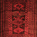 Serging Thickness of Persian Orange Traditional Rug, tr1349org