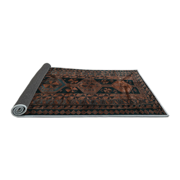 Sideview of Persian Light Blue Traditional Rug, tr1349lblu