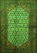Persian Green Traditional Rug, tr134grn