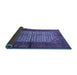 Sideview of Persian Blue Traditional Rug, tr134blu