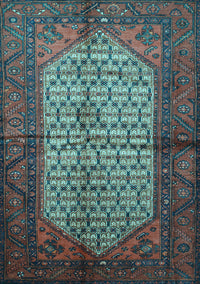 Persian Light Blue Traditional Rug, tr134lblu