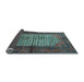 Sideview of Persian Light Blue Traditional Rug, tr134lblu