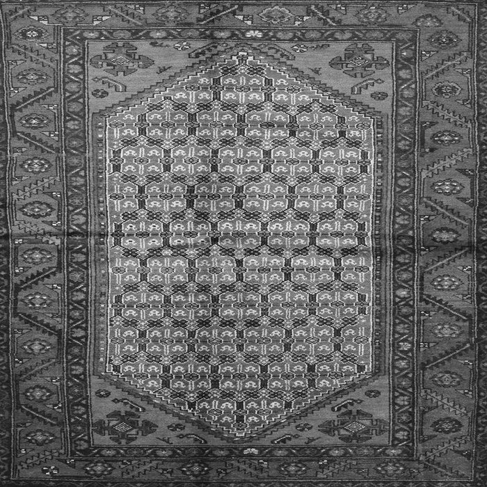 Serging Thickness of Persian Gray Traditional Rug, tr134gry
