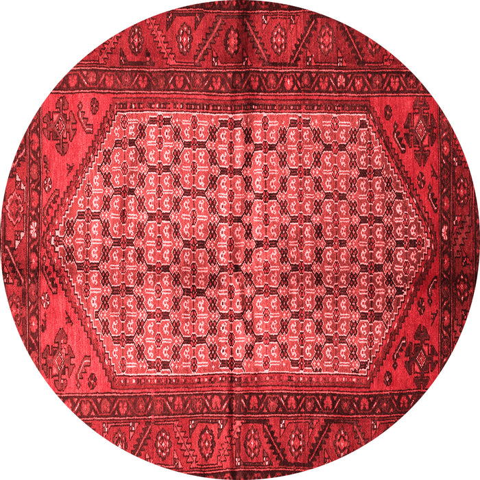 Machine Washable Persian Red Traditional Rug, wshtr134red