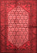 Persian Red Traditional Area Rugs