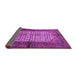 Sideview of Persian Purple Traditional Rug, tr134pur