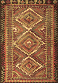 Persian Brown Traditional Rug, tr1350brn