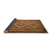 Sideview of Persian Brown Traditional Rug, tr1350brn