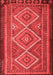 Persian Red Traditional Area Rugs