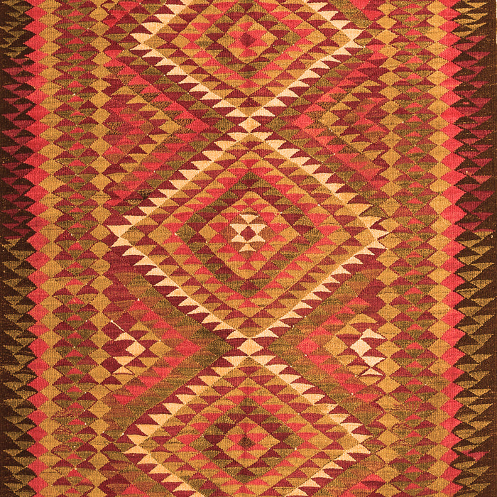 Persian Orange Traditional Rug, tr1350org