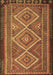 Machine Washable Persian Brown Traditional Rug, wshtr1350brn