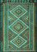 Persian Turquoise Traditional Rug, tr1350turq