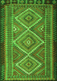 Persian Green Traditional Rug, tr1350grn