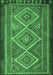 Machine Washable Persian Emerald Green Traditional Area Rugs, wshtr1350emgrn