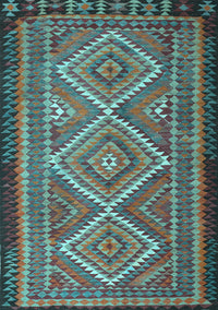 Persian Light Blue Traditional Rug, tr1350lblu