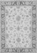 Oriental Gray Traditional Rug, tr1351gry