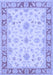 Machine Washable Oriental Blue Traditional Rug, wshtr1351blu