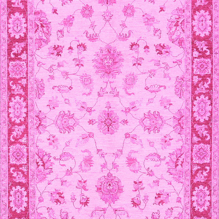 Oriental Pink Traditional Rug, tr1351pnk