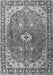 Medallion Gray Traditional Rug, tr1352gry