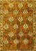 Machine Washable Persian Yellow Traditional Rug, wshtr1353yw