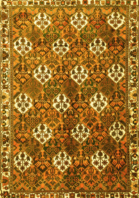 Persian Yellow Traditional Rug, tr1353yw