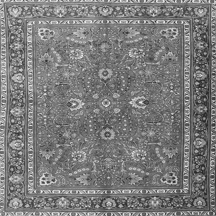 Serging Thickness of Persian Gray Traditional Rug, tr1354gry