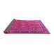 Sideview of Persian Pink Traditional Rug, tr1354pnk