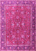 Persian Pink Traditional Rug, tr1354pnk