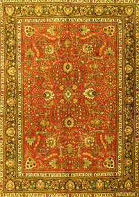 Persian Yellow Traditional Rug, tr1354yw