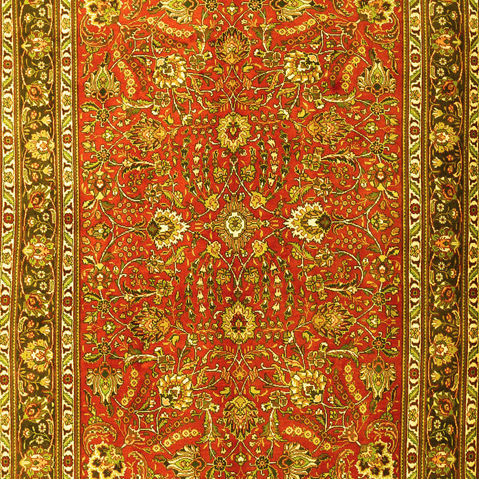 Persian Yellow Traditional Rug, tr1354yw