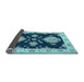 Sideview of Persian Light Blue Traditional Rug, tr1355lblu