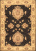 Persian Brown Traditional Rug, tr1355brn