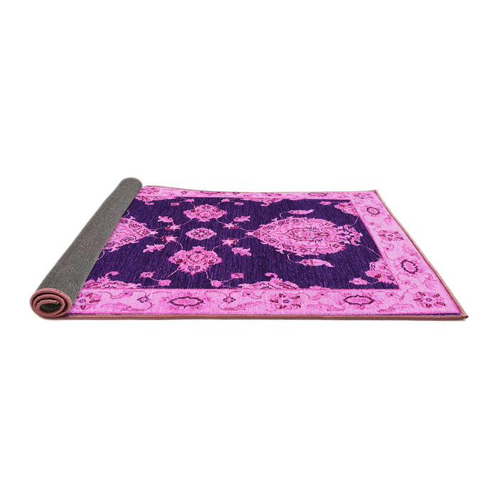 Sideview of Persian Pink Traditional Rug, tr1355pnk