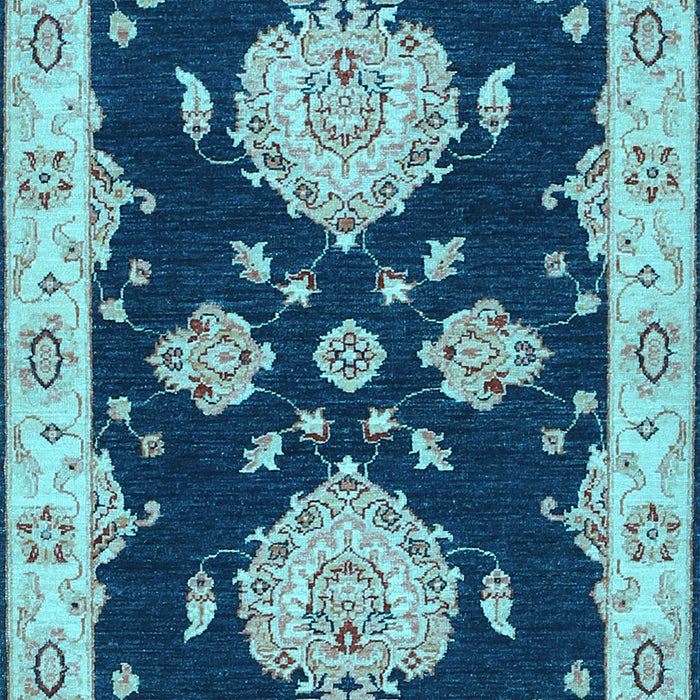 Machine Washable Persian Light Blue Traditional Rug, wshtr1355lblu