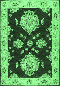 Persian Emerald Green Traditional Rug, tr1355emgrn