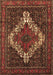 Machine Washable Persian Brown Traditional Rug, wshtr1356brn