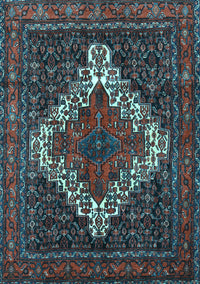 Persian Light Blue Traditional Rug, tr1356lblu