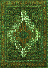 Persian Green Traditional Rug, tr1356grn