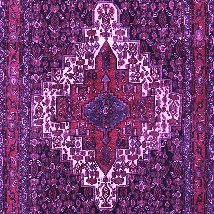 Machine Washable Persian Purple Traditional Area Rugs, wshtr1356pur
