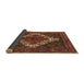 Sideview of Persian Brown Traditional Rug, tr1356brn