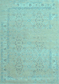 Persian Light Blue Traditional Rug, tr1357lblu